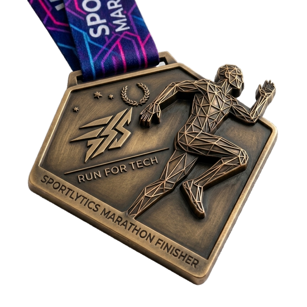 Sportlytics Marathon Finisher Medal